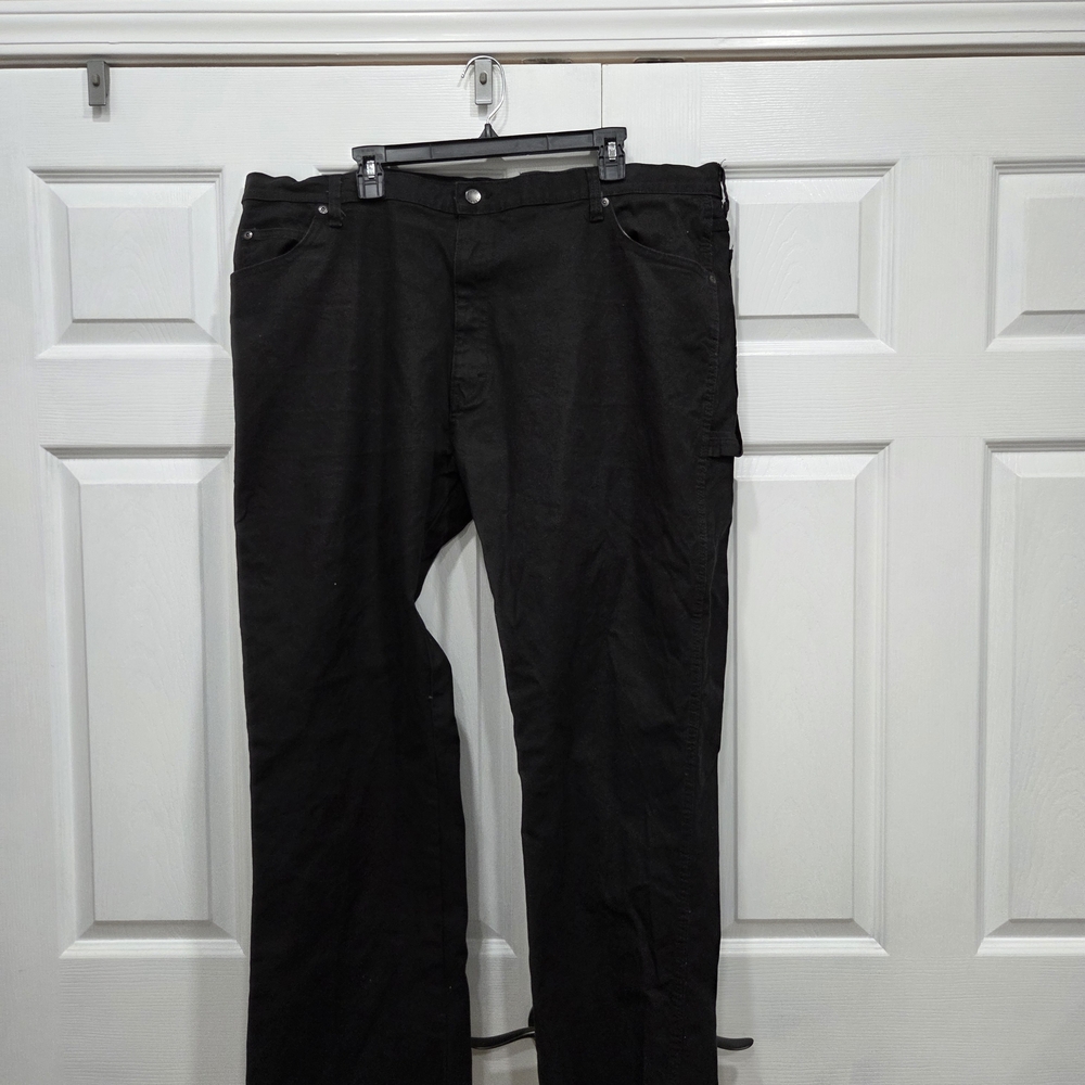 Dickies Black Cargo Pants Straight-Leg Durable